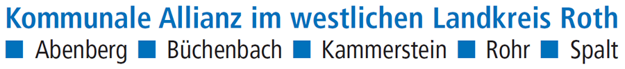 Kommunale Allianz im westlichen Landkreis Roth